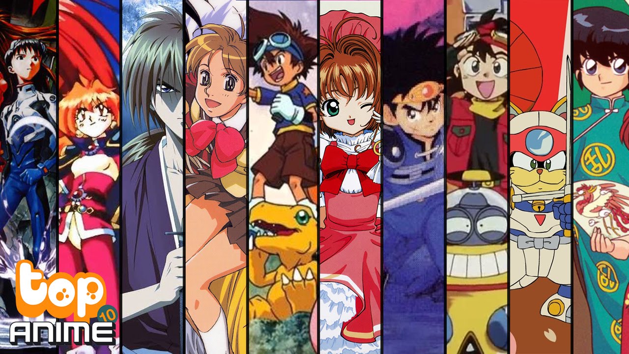 Anime Popular de los 90